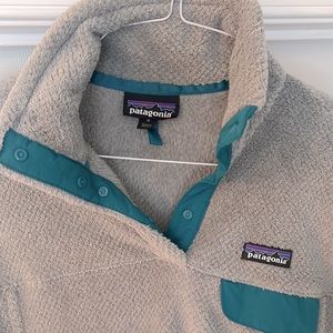 PATAGONIA snap fleece pullover Sz-M (EUC)